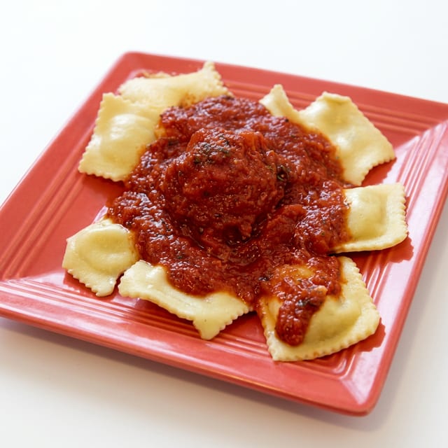 Ravioli Pasta.